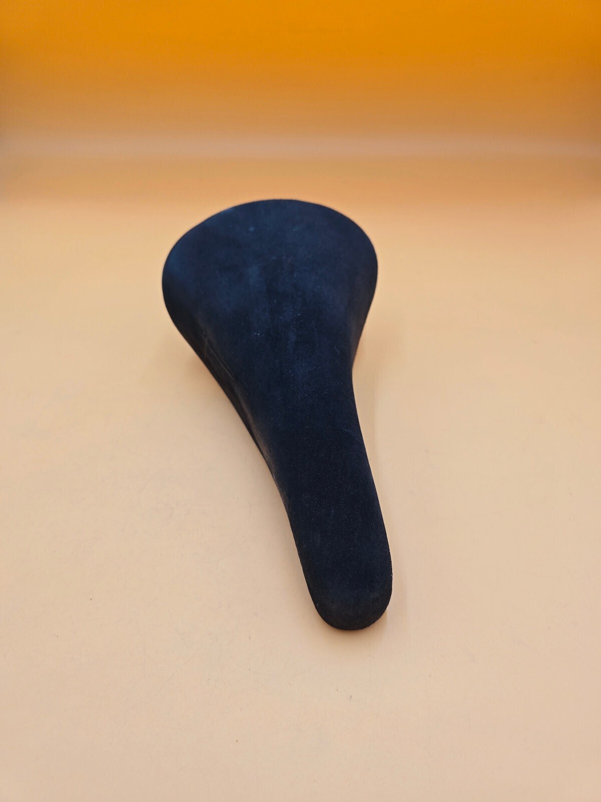 Saddle Selle Italia Bianchi Suede (Imitation?) black saddle vintage retro