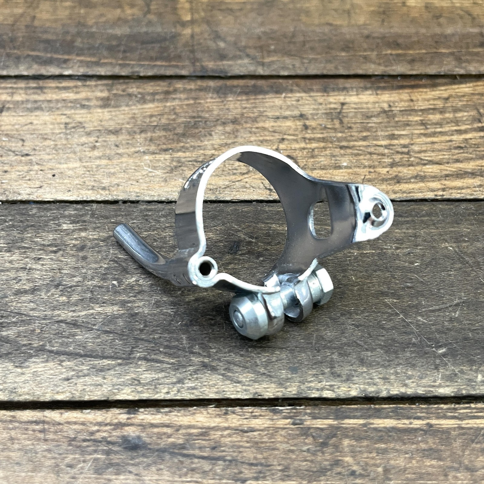 Vintage Huret Shift Cable Guide Silver Steel 1in France Bicycle Bike