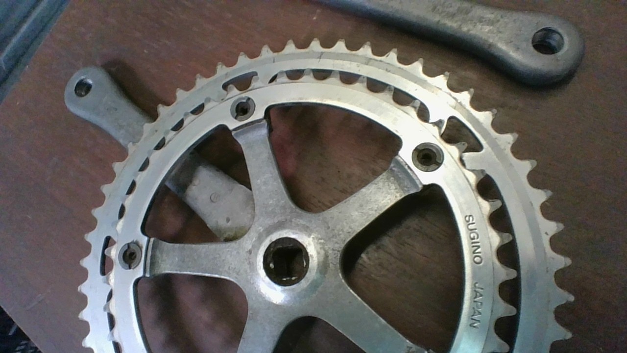 SUGINO A5 Cranks and Sprocket 170’s 52/42