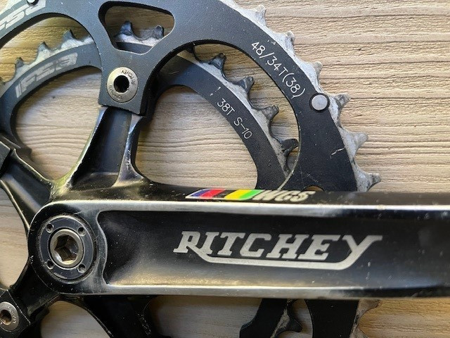 Ritchey WCS Crank 175mm Compact 48-38T for Octalink bottom bracket