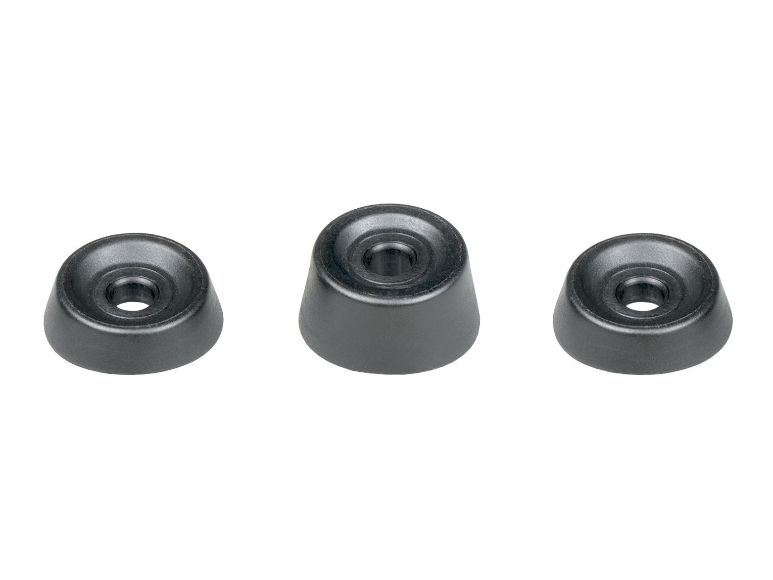 RIDE+ Extruded Rear Fender Spacer Kit Assorted x Black