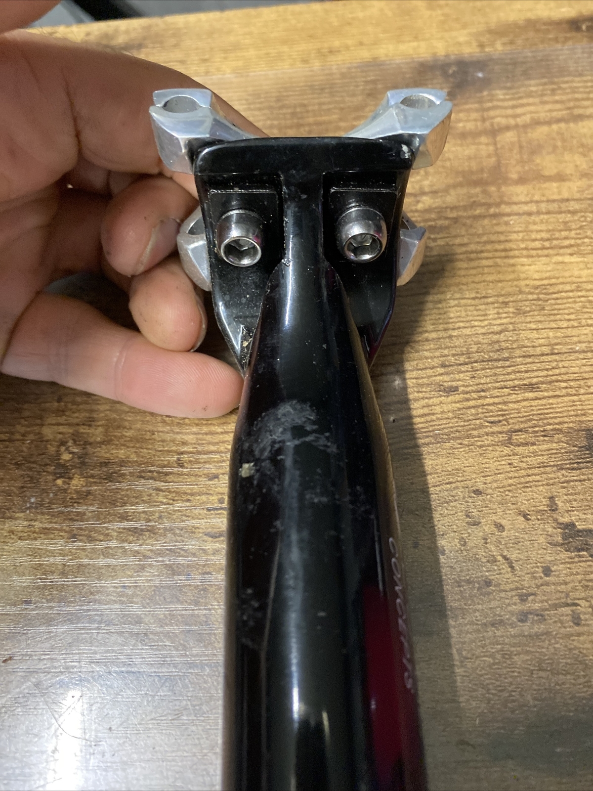 Oval alloy cycling seapost 31.6 350 mm (8218-214)