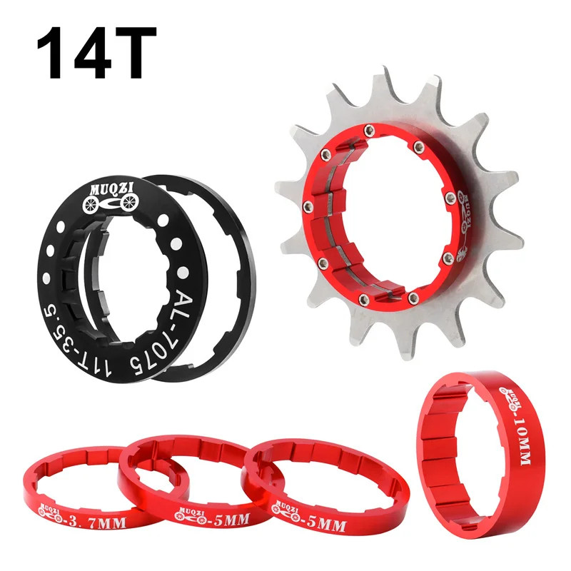 Single Speed Cassette Cog 12T-22T Bike Conversion Sprocket Gear Kit