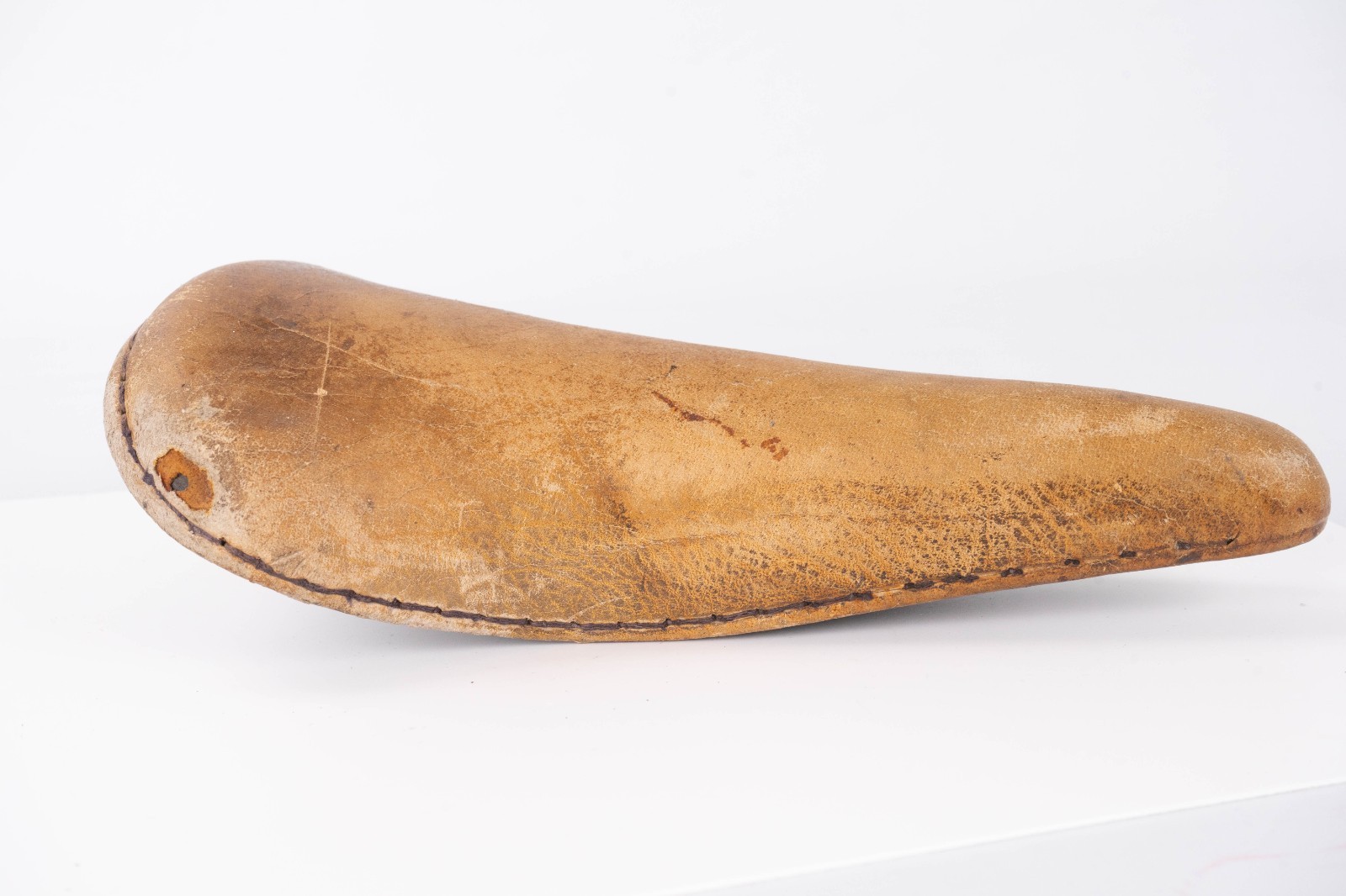 SELLE ROYAL CONTOUR VINTAGE road bike SADDLE LEATHER BICYCLE 70S 80S BEIGE MOSER