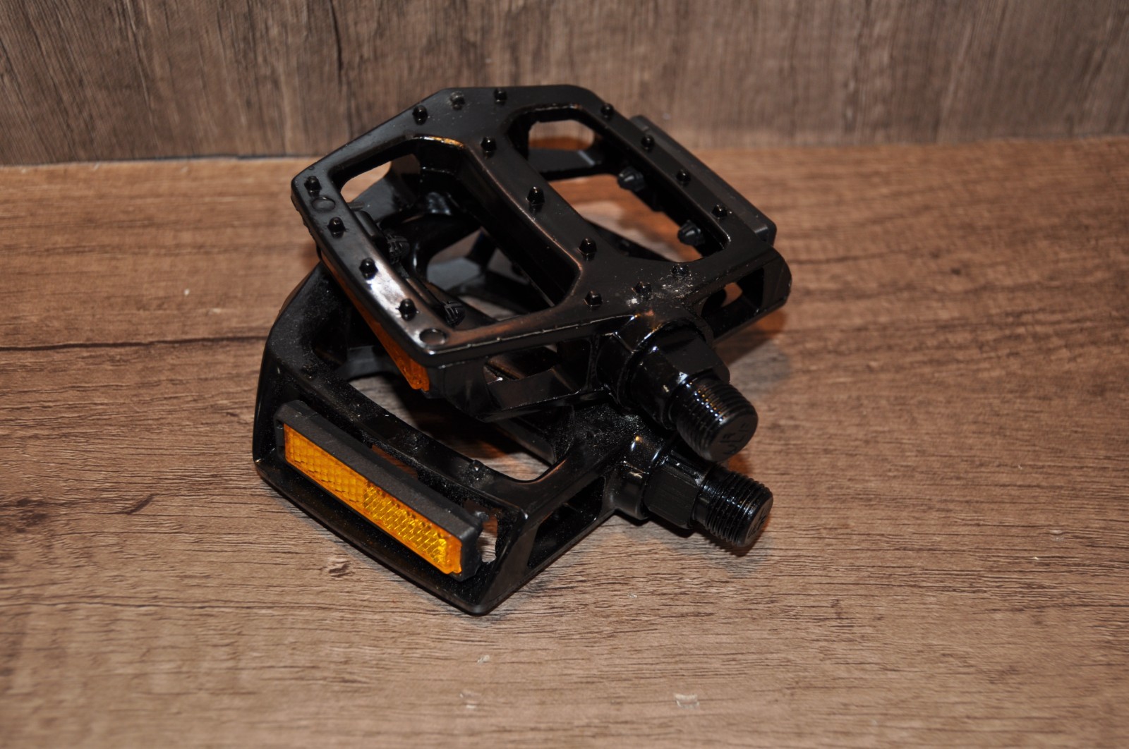3-Piece BMX Crankset 175mm American BB Set Pedal Oil Slick Fuel Jet Color
