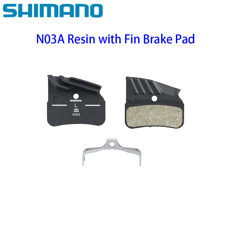 Shimano BP-N03A Resin with Fin Brake Pad Front Rear Pair