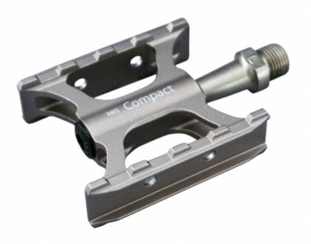 MKS PEDAL MIKASHIMA COMPACT PEDALS NEW LEFT AND RIGHT SET MADE IN JAPAN