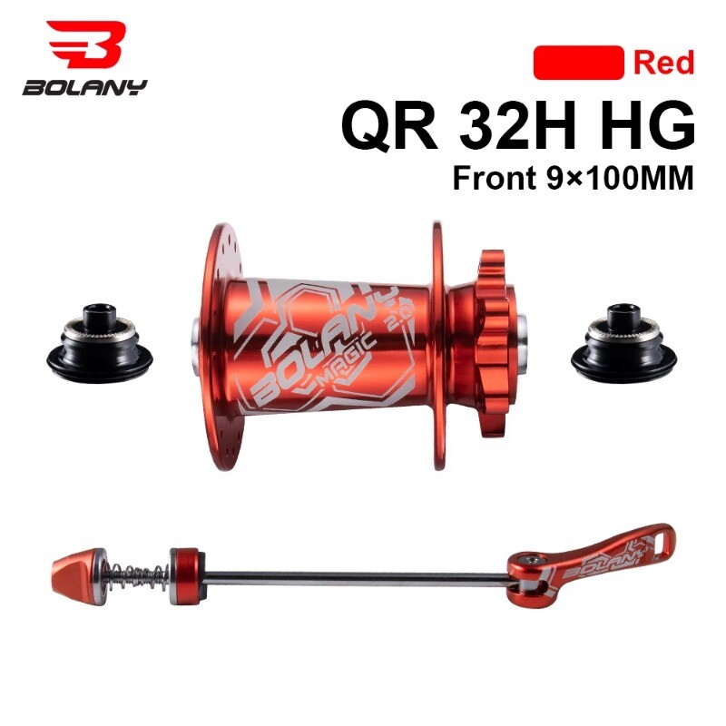 32H MTB Bicycle Disc Brake 6 Pawls 108 Clicks 4 Sealed Bearing Hubs XD HG QR