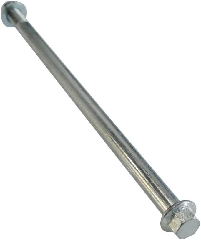 Lightweight 12mm x 255mm Rear Axle for Dirt Bike and ATV – 8.7 oz