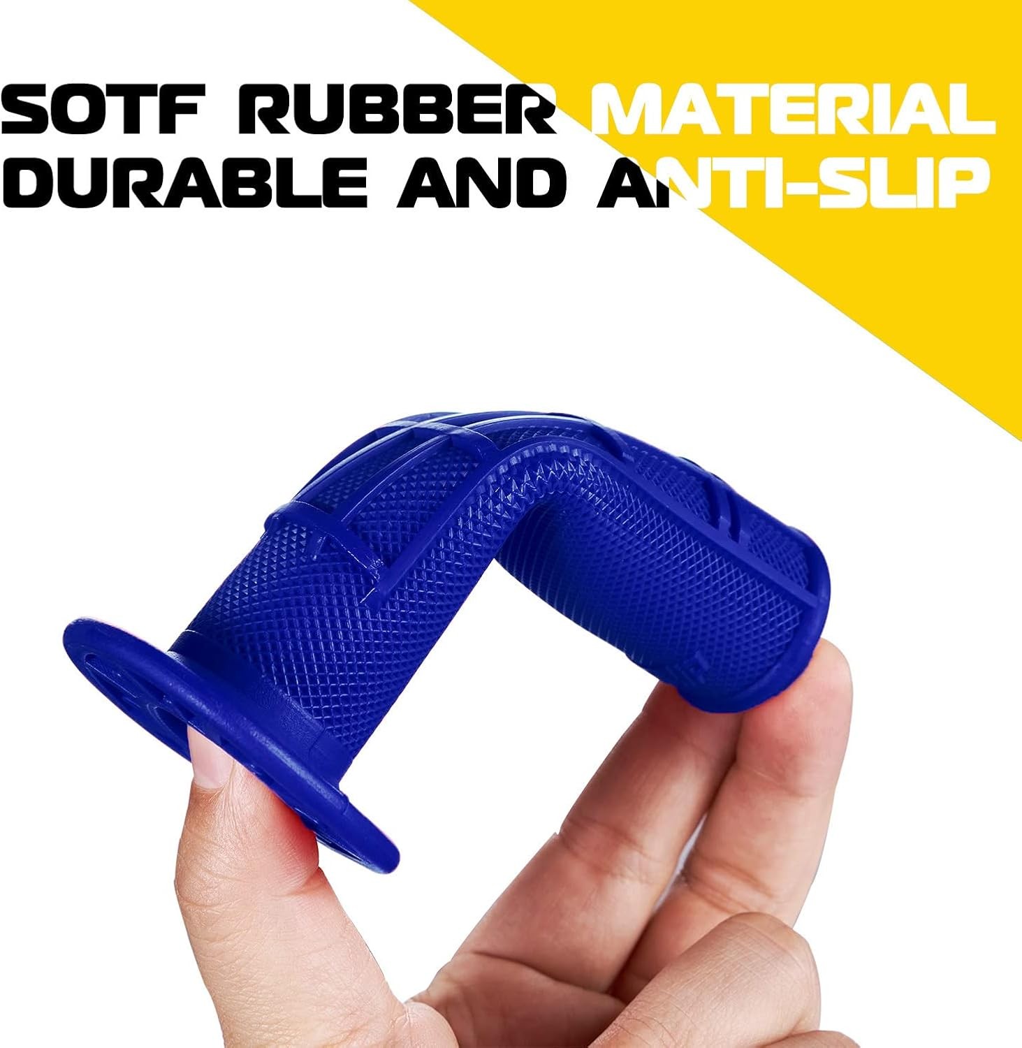 7/8» ATV Grips Universal Handlebar Grips for ATV Color: blue