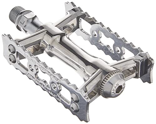 Sylvan Touring Next pedals, silver, left and right set.