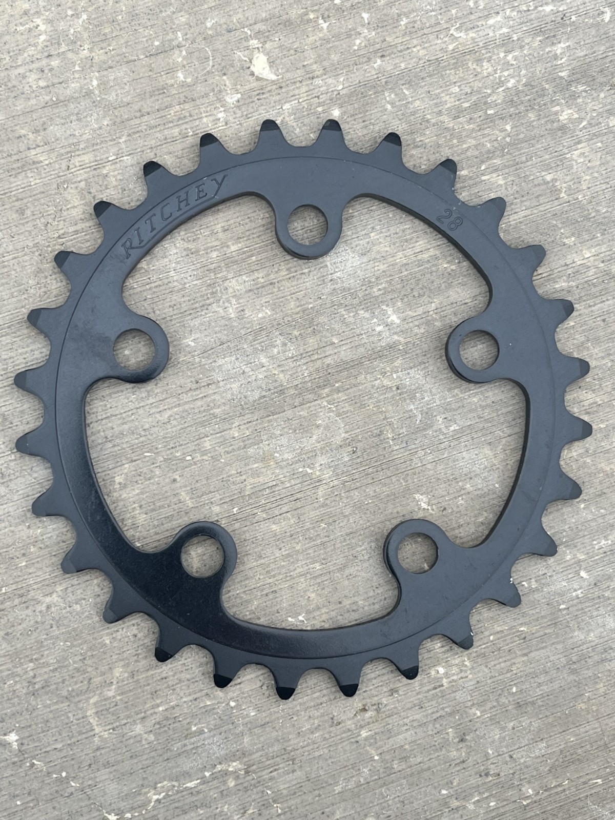NOS Ritchey Logic Alloy Chainring | 74 BCD / 28T / Made in Japan