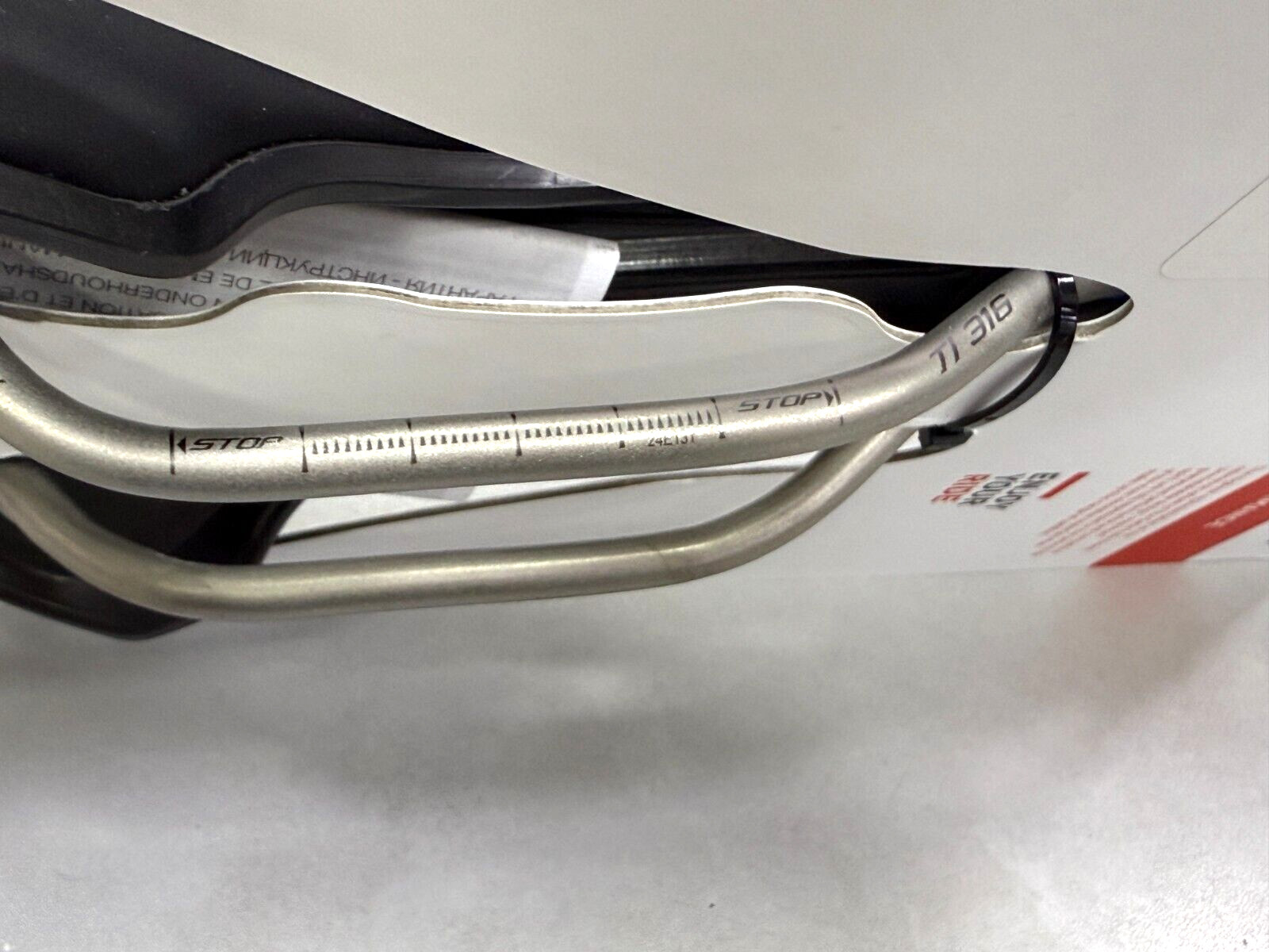 Selle Italia Flite Boost Superflow S3 (135X248mm) Ti316 Rail Saddle (Black)