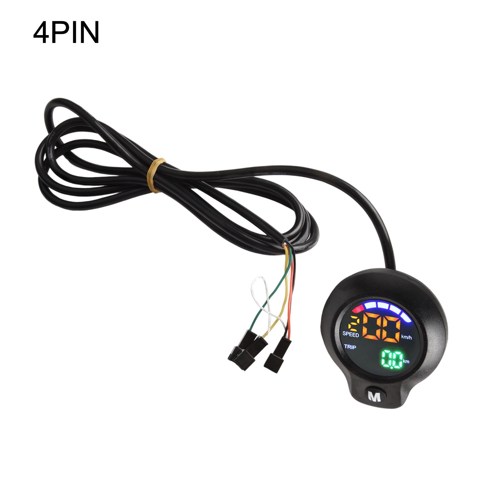 ABS Material Electric Scooter Speedometer with LCD Display and Mileage Tracking