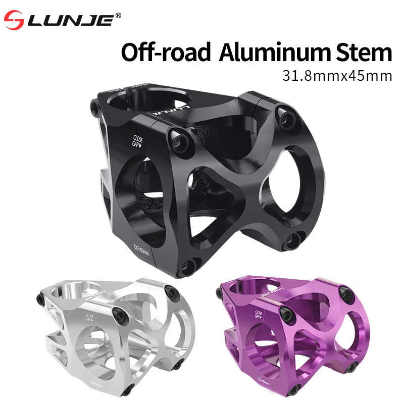 CNC Bicycle Stem 31.8/35Mm MTB Bike Table Power Aluminum Alloy 45MM Road Bike Ha