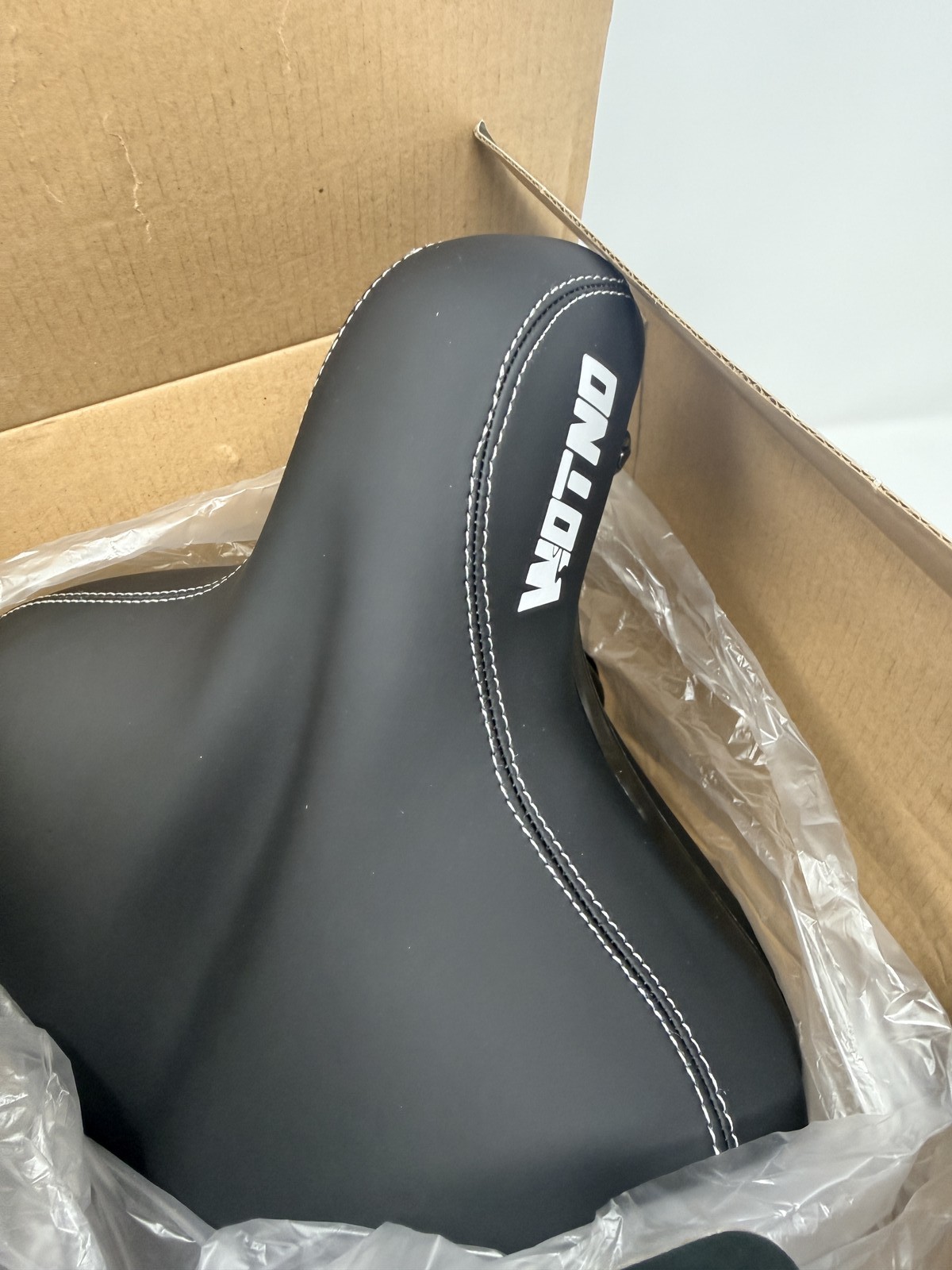 WOTNO Comfort Bike Seat Saddle Universal Fit Padded Bicycle Cushion Black New