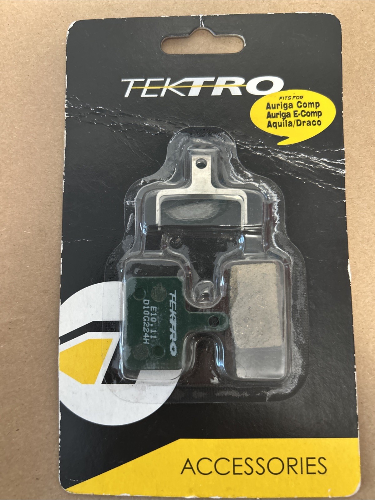 NEW Tektro Bike E10.11 Disc Brake Pads w/Spring 1 pair OrionSL,Orion,Volans
