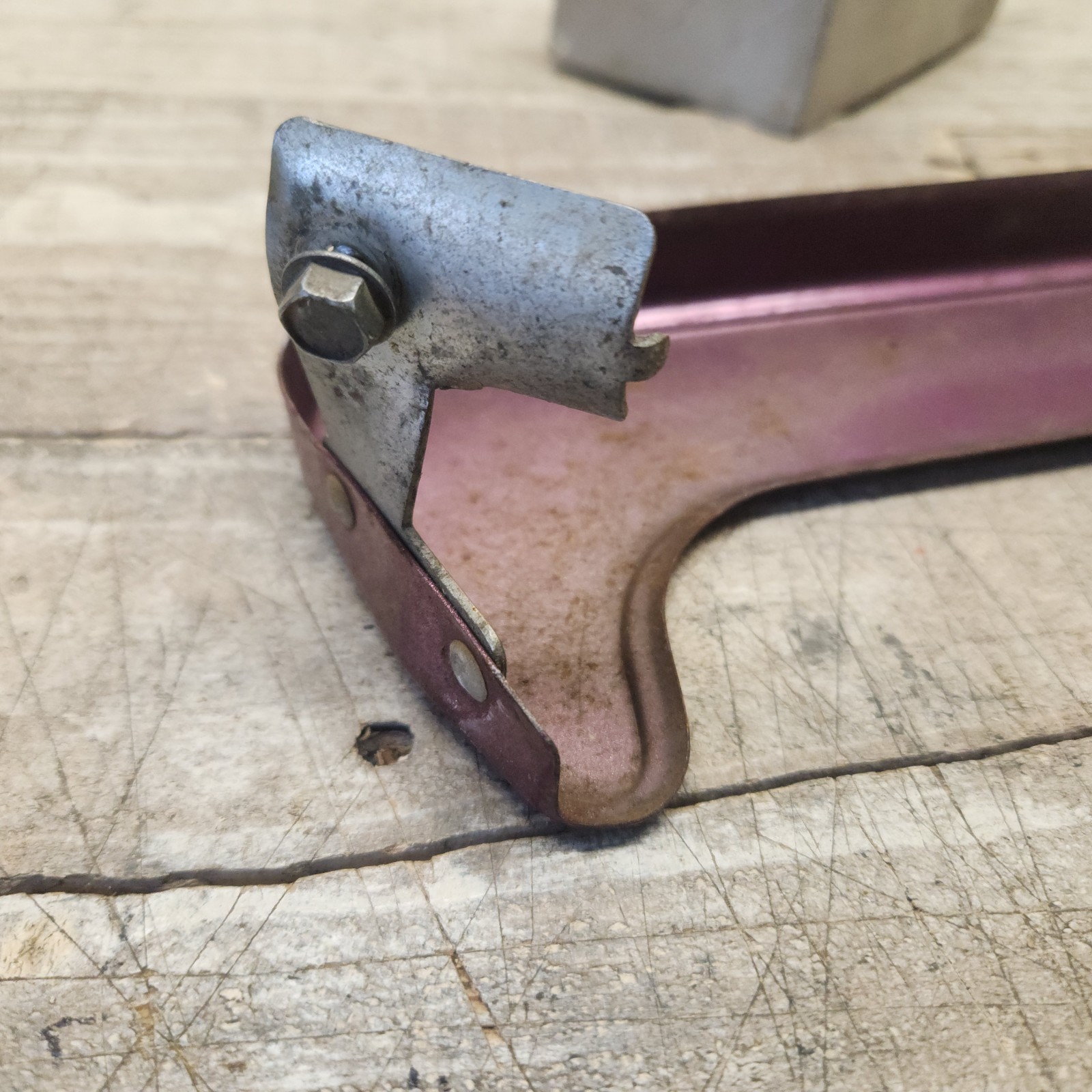 1960s Ross Barracuda 3 Speed Stick Shift Chain Guard Purple Muscle Bike
