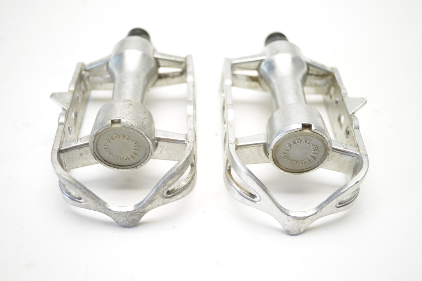 VINTAGE HTI A19 ROAD BICYCLE FORGED ALLOY QUILL PEDALS 9/16 X 20 TPI