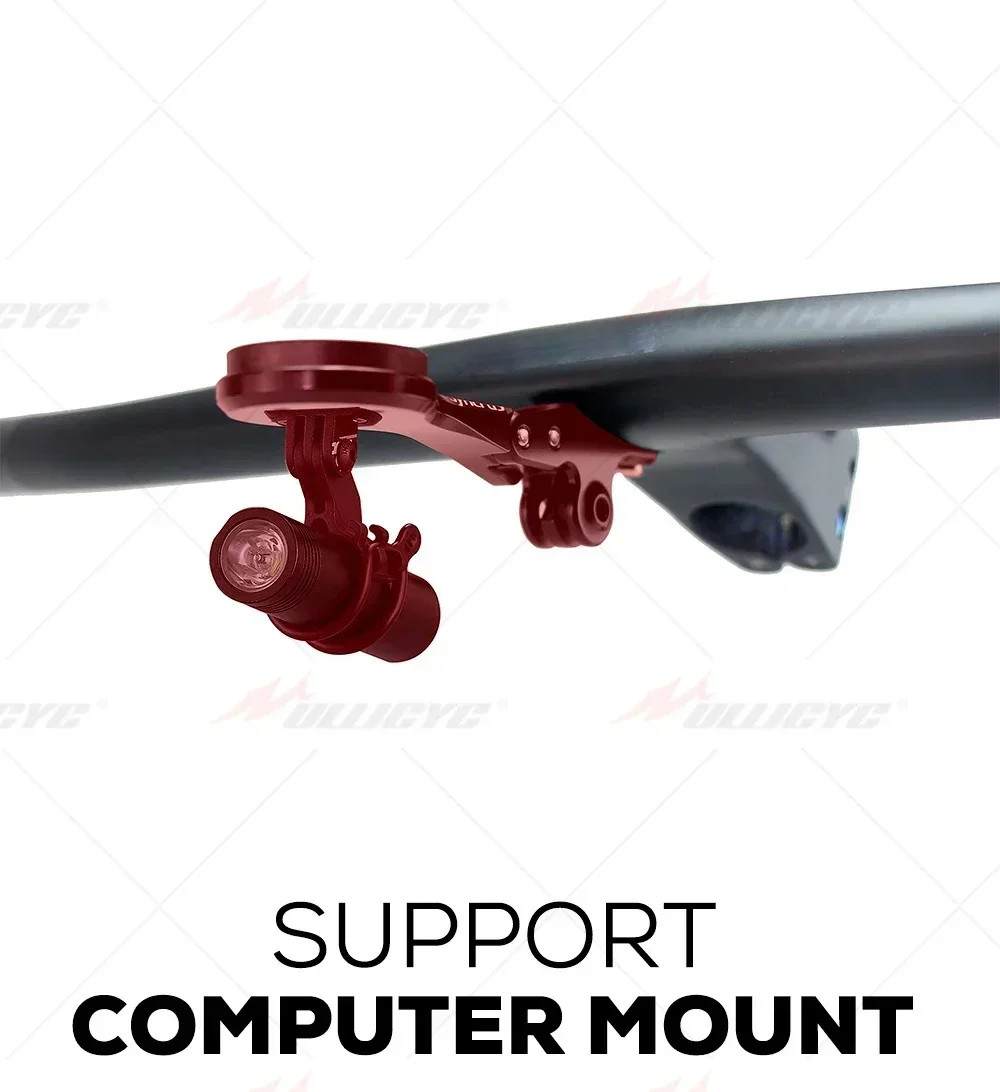 Carbon Fiber XC Mountain Bike Integrated Cockpit -20 Degree 740mm Flat T-Bar