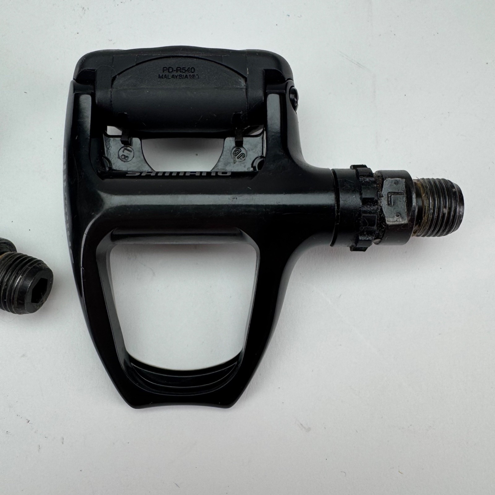 Shimano PD-R540 SPD Road Bike Pedals Black Clipless Pair Made in Malaysia