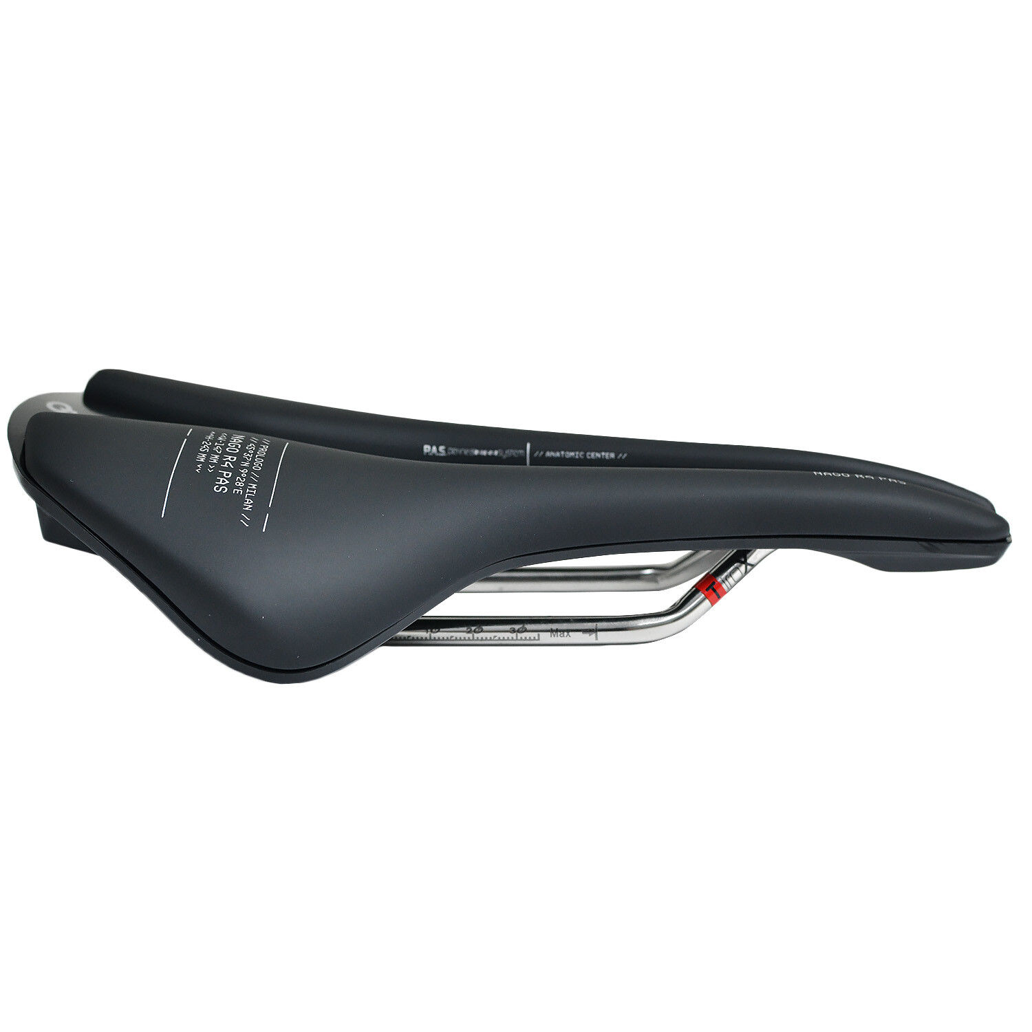 Prologo Nago R4 PAS 147 Tirox Rail Road Saddle , Black