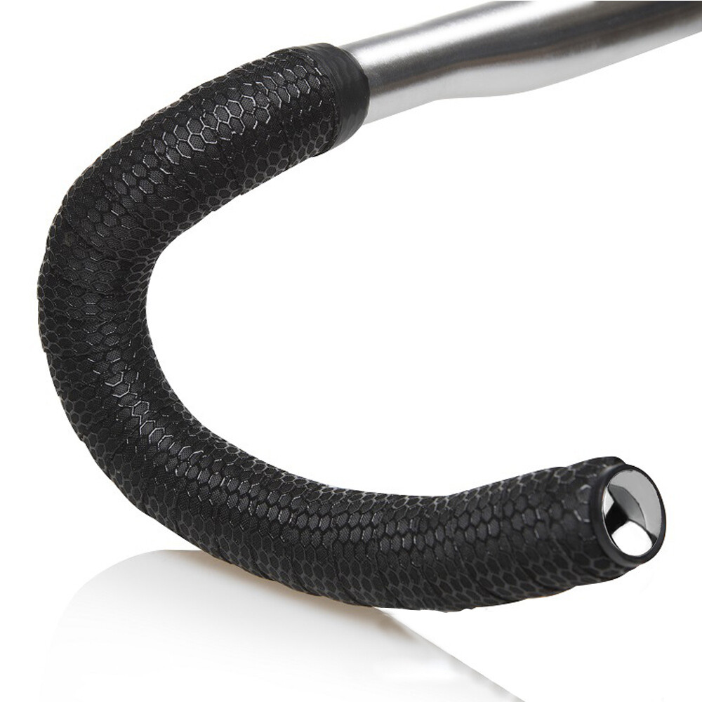 2 Pack Road Bike Bicycle Handlebar Tape Handle Drop Bar Wrap Non-Slip Pads Black