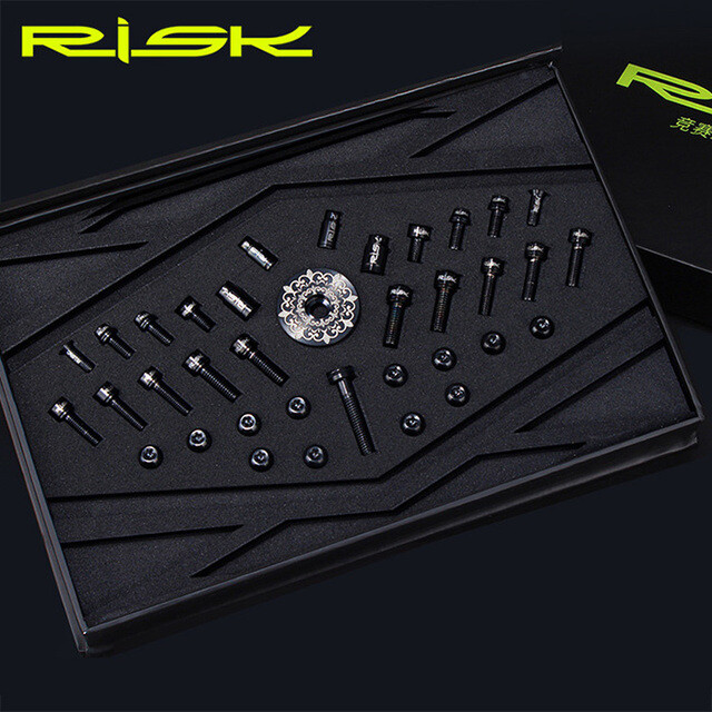 36pcs Titanium Alloy Screw Kits for MTB Bike Common Bolts Screw with Washer