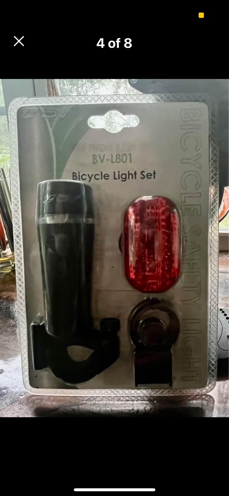 Bicycle Light And Hand Pump