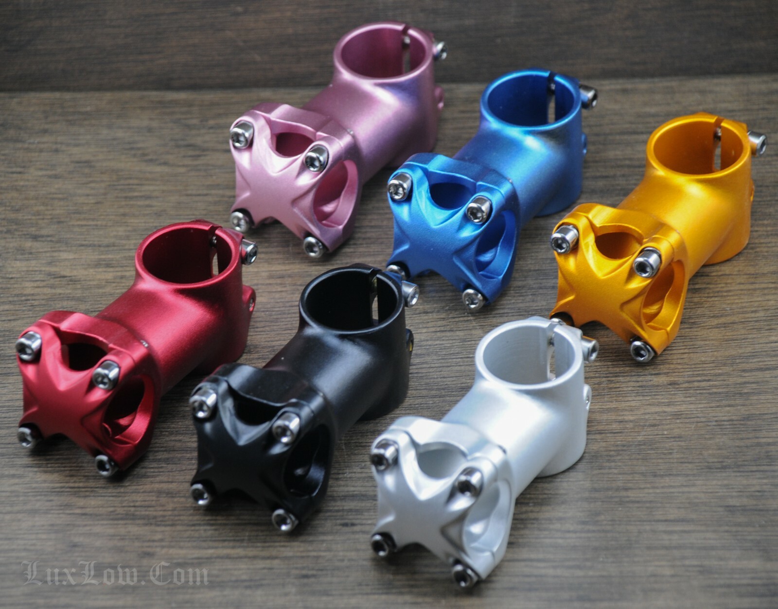 1 1/8″ Track Road Bike Threadless STEM 60mm MTB Cruiser Bicycle 1″25.4 Handlebar