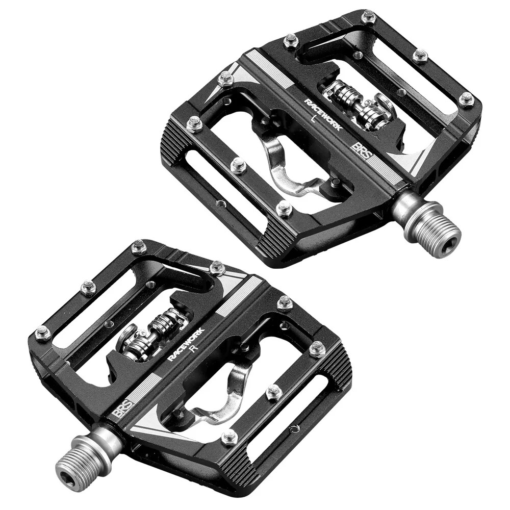M215 Pedals For Bicycle Footrest Mtb Mixed Pedals Clip Mountain Bike Foot