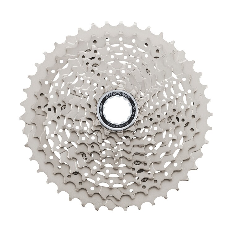 Shimano Cassette Deore CS-M4100 10-fach Silver 42 Teeth Touring Trekking MTB