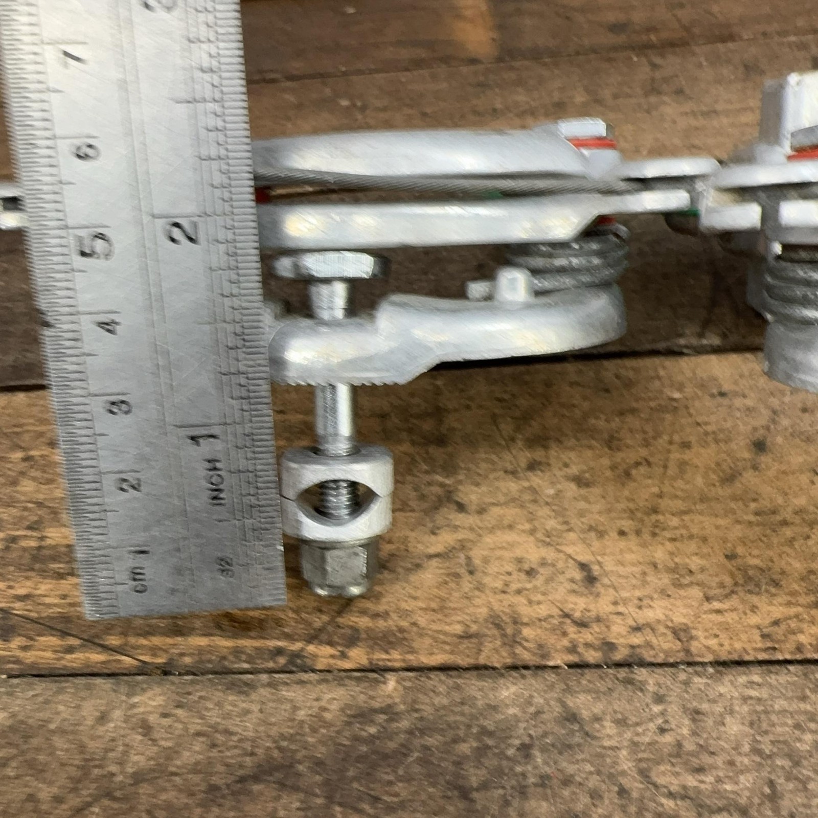 Vintage Dia-Compe Center Pull Caliper Brakes Set Drop Forged Silver 70s Japan