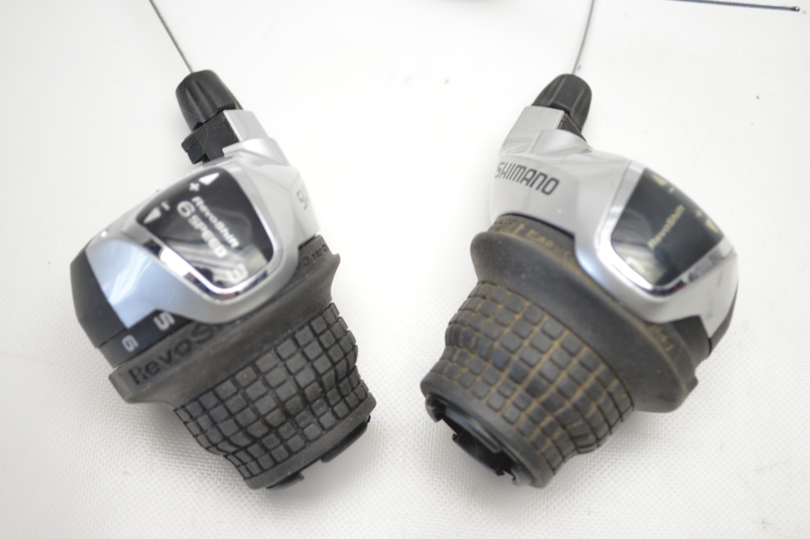 SHIMANO REVO SHIFT BICYCLE 6 x 3 SPEED WINDOW TWIST SHIFTERS SL-RS43