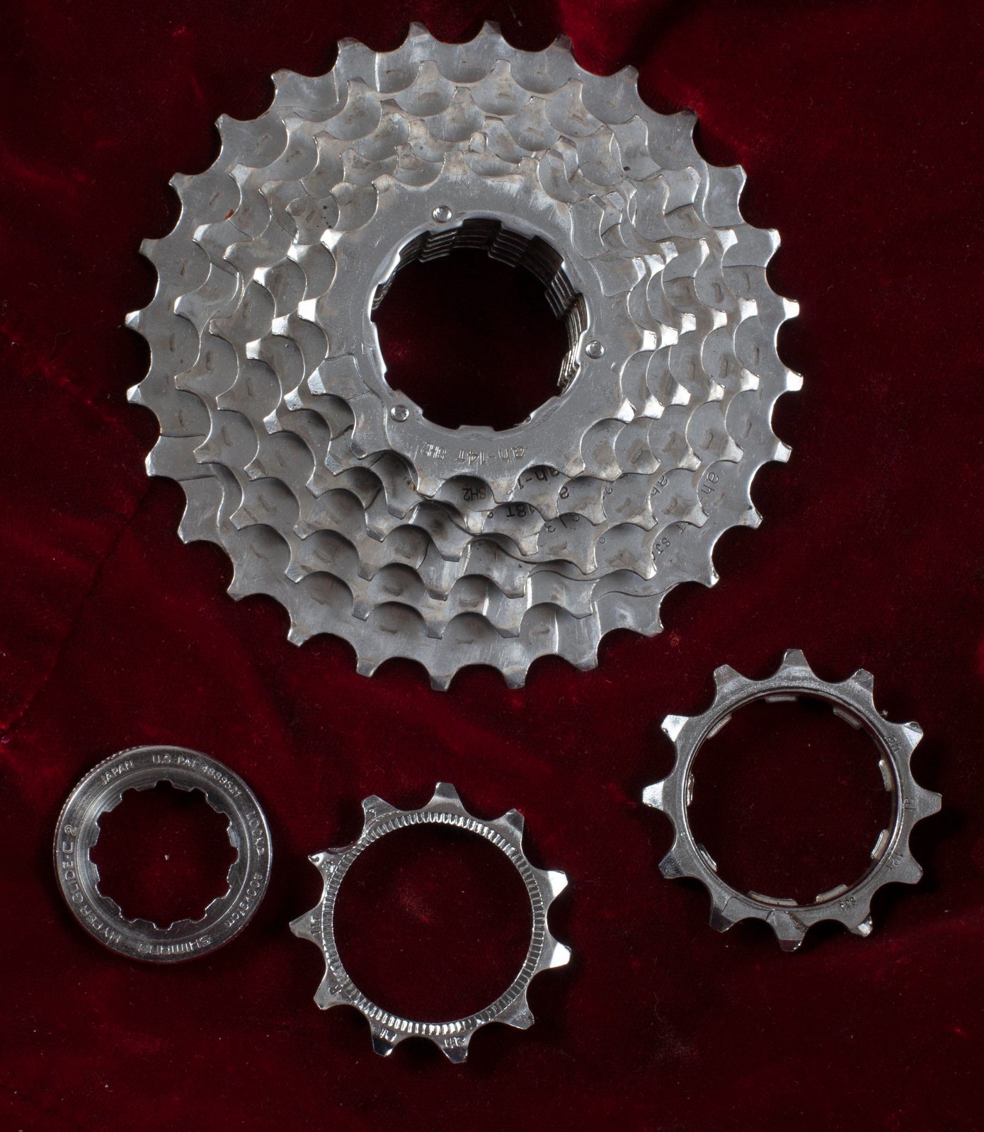 Shimano Hyperglide C 2 8 speed cassette – 11/28 tooth Fast Free Shipping