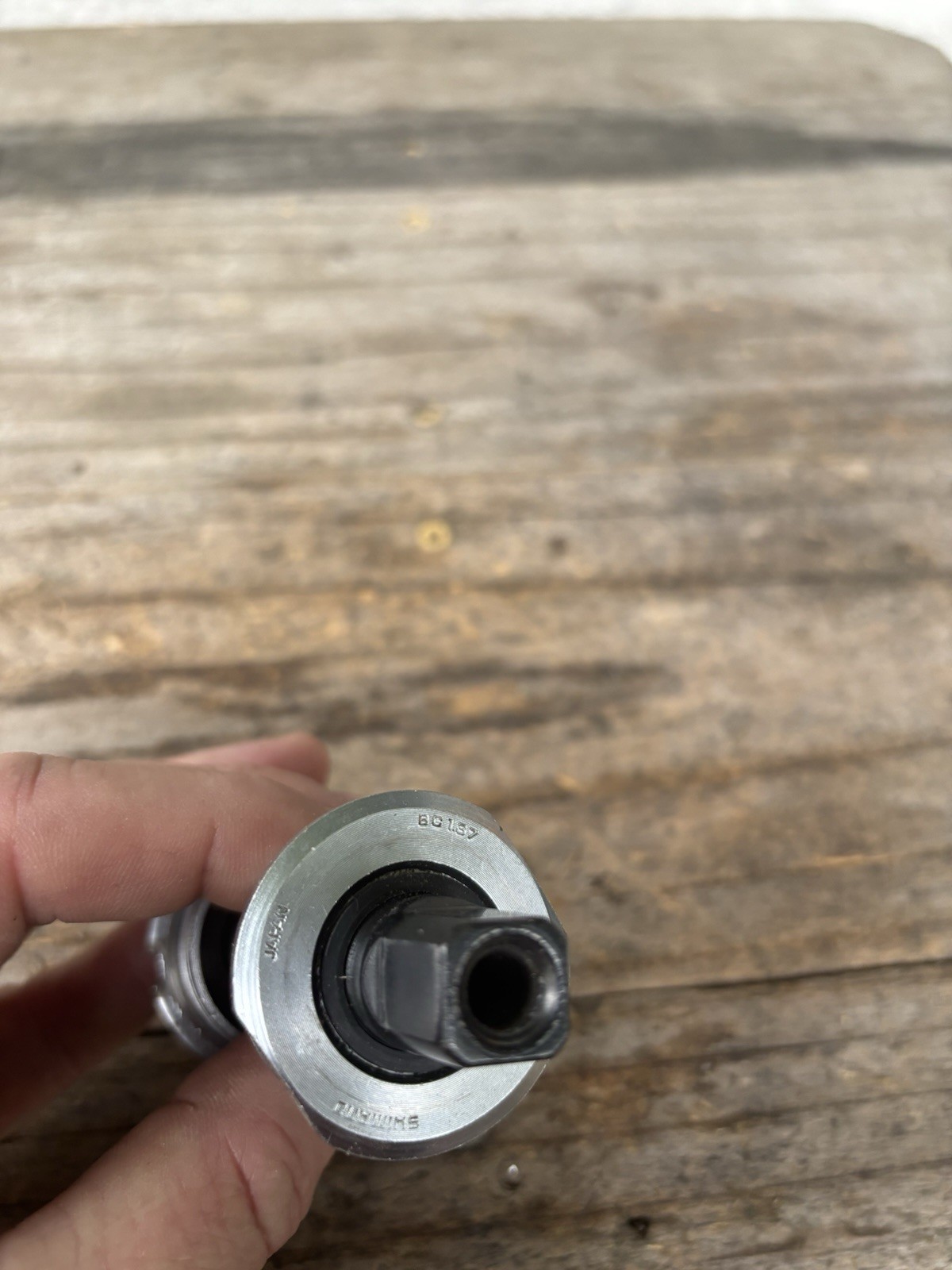 Vintage Shimano Cr-mo 68mm x 113mm BB Road Bike Bottom Bracket
