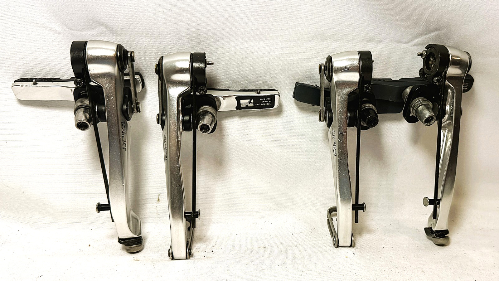 Vintage Shimano XT BR-M739 linear pull V- brakes MTB mountain bike race deore