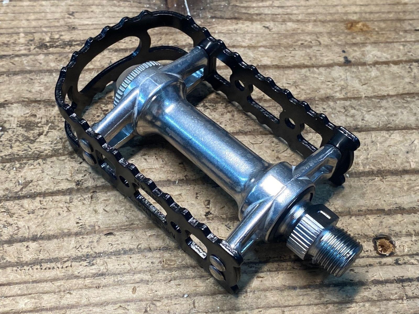 MKS BM-7 BMX Black Cage Flat Pedal Used