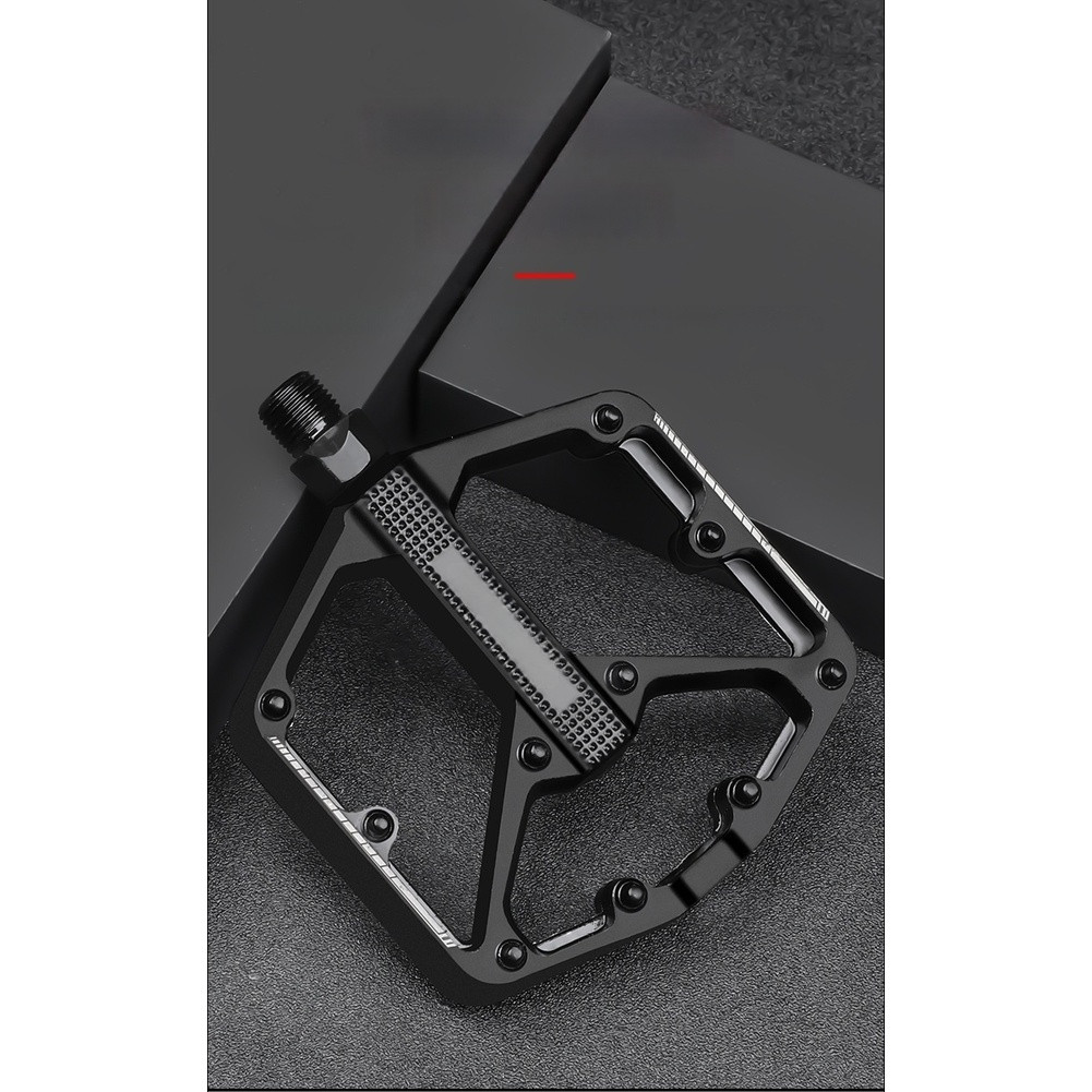 Aluminum Bike Pedals Wide Platform 20 Pins Sealed Bearings for Off Road Use