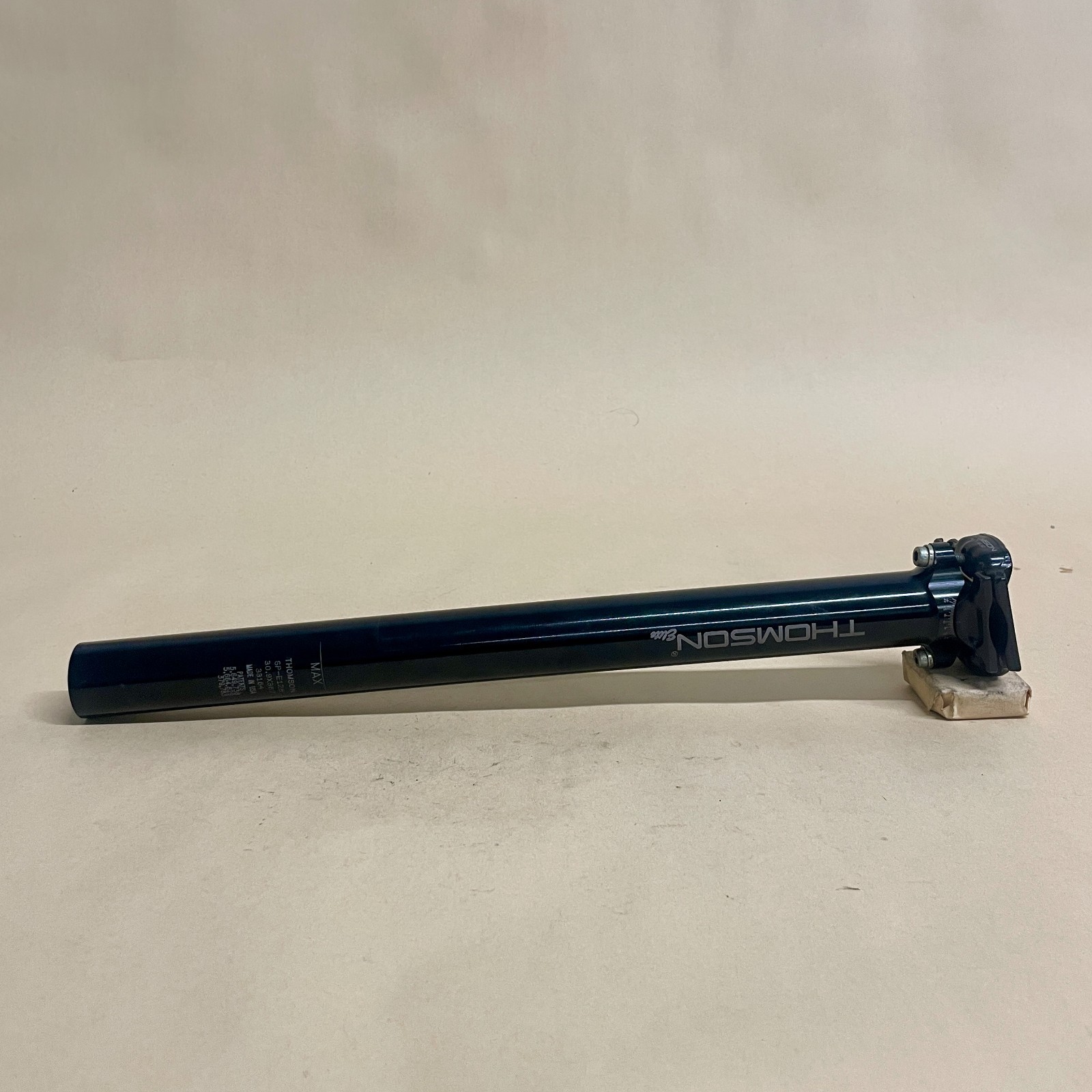 Thomson Elite Seatpost 30.9mm x 367mm Black Zero Setback Road Track MTB