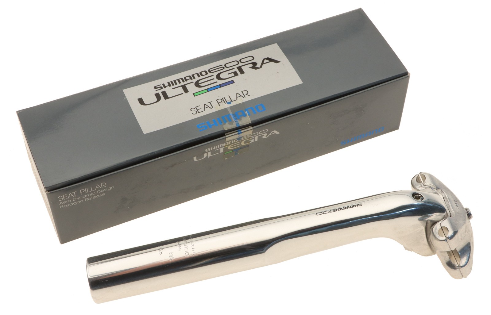 Shimano Ultegra 600 SP-6400 Seatpost 26.4mm B-Type Silver 200mm Length NOS NEW