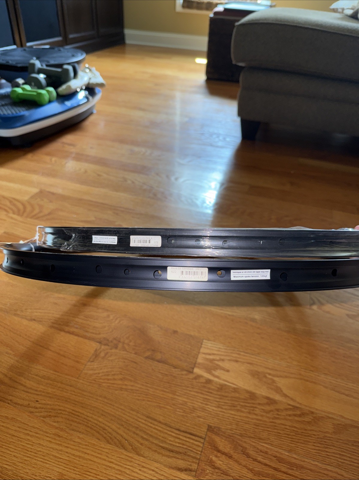 Velocity Blunt SS 29in 32h Black Rim Pair – New Condition