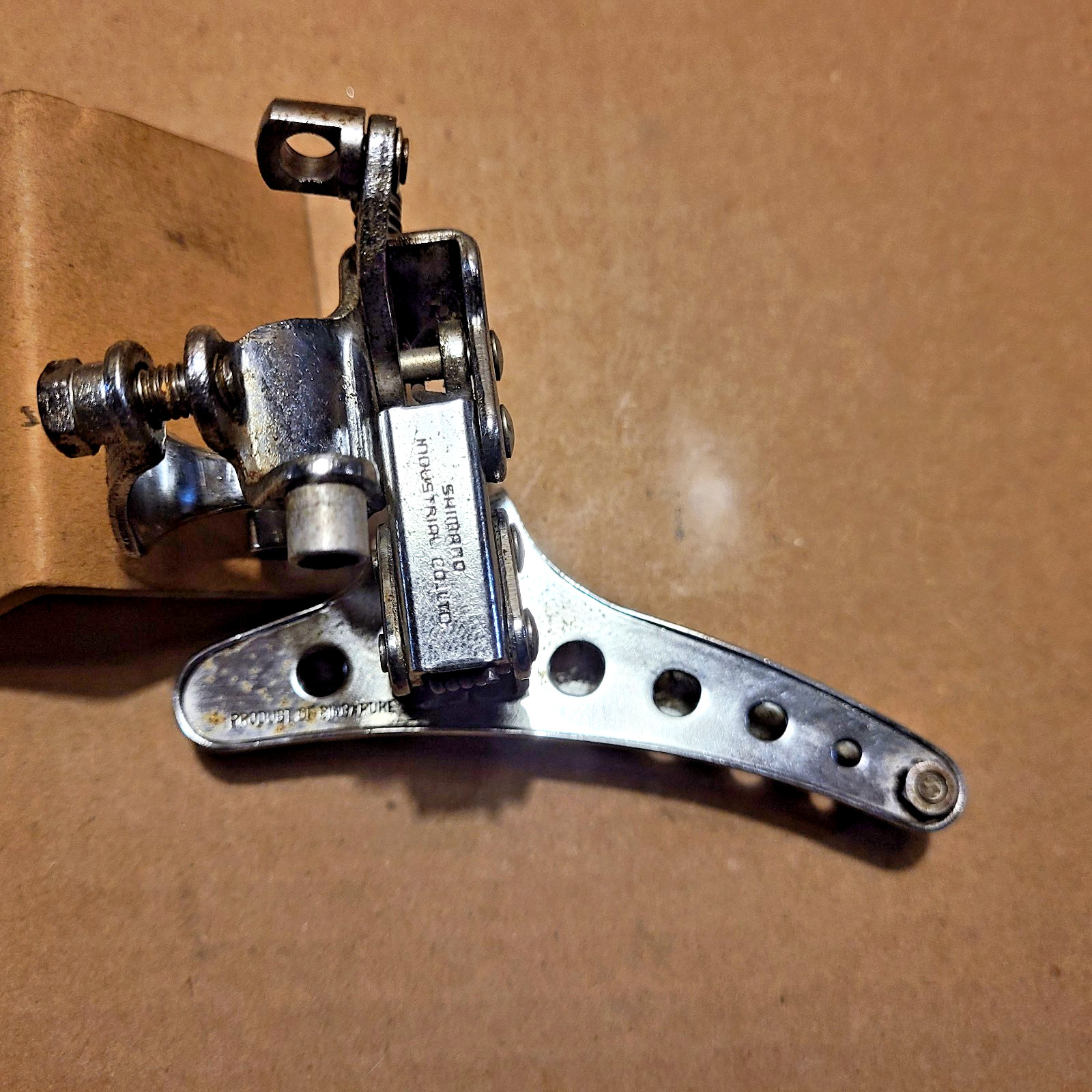 1970s Shimano Thunderbird GPO Clamp-On Double Front Derailleur 28.6mm Singapore