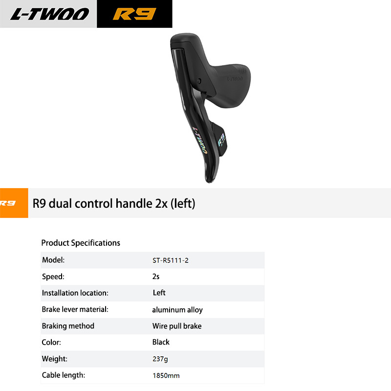 LTWOO R9 2×11 Speed Road Bike Mechanical Groupset Shifters Lever Derailleur US