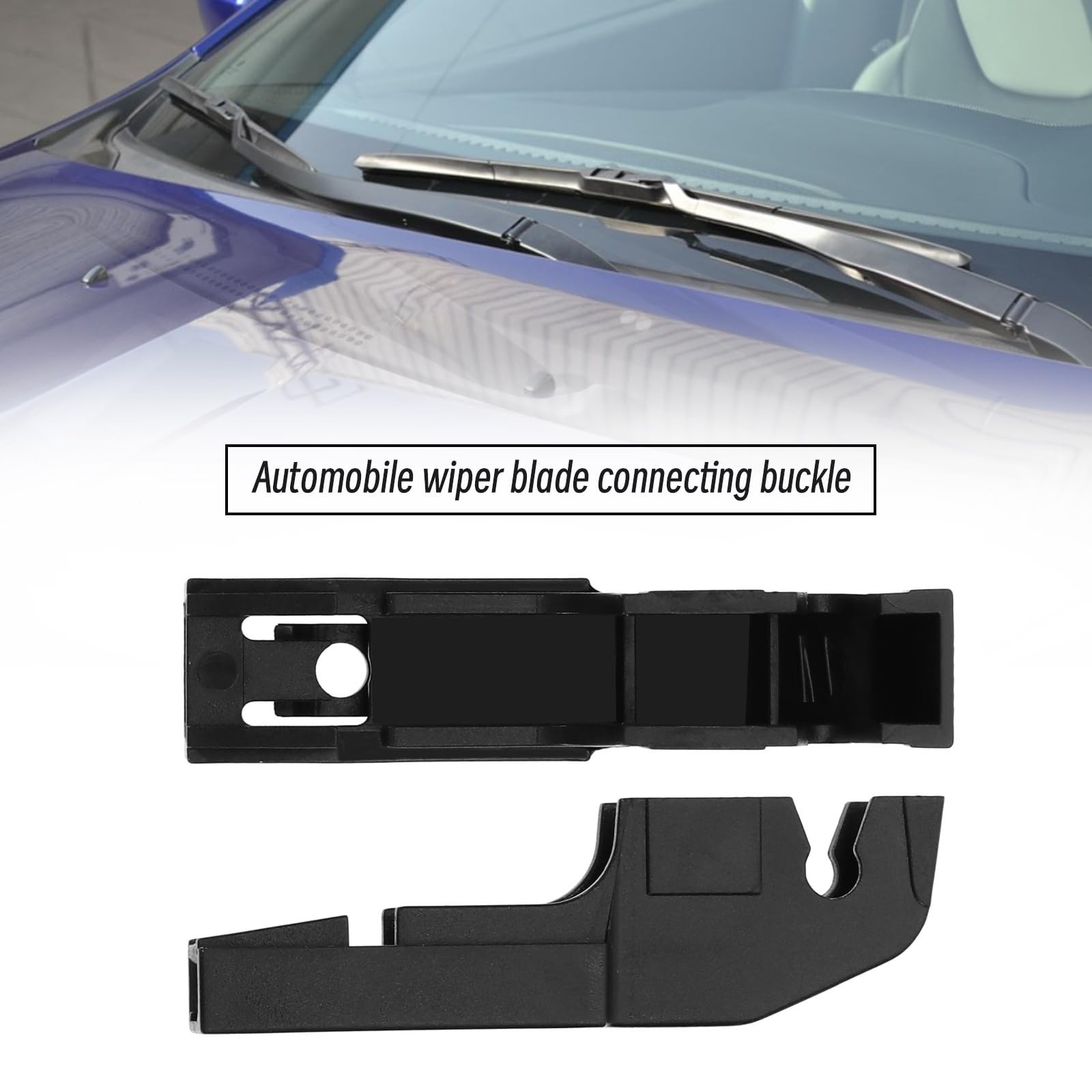 The Lord of the Tools 4 Pcs Front Wiper Blades Arm Adapter Clip for Bayonet T…