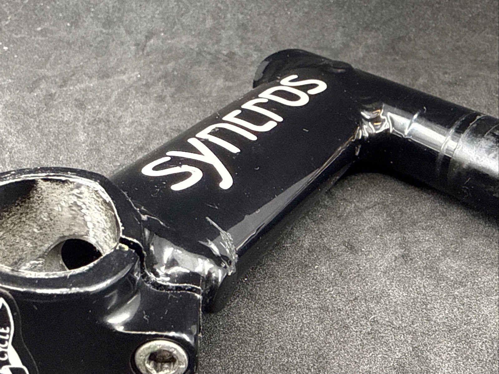 Vintage SYNCROS Black 115mm Length 26.0mm Clamp Alloy 22.2 Quill Road Stem