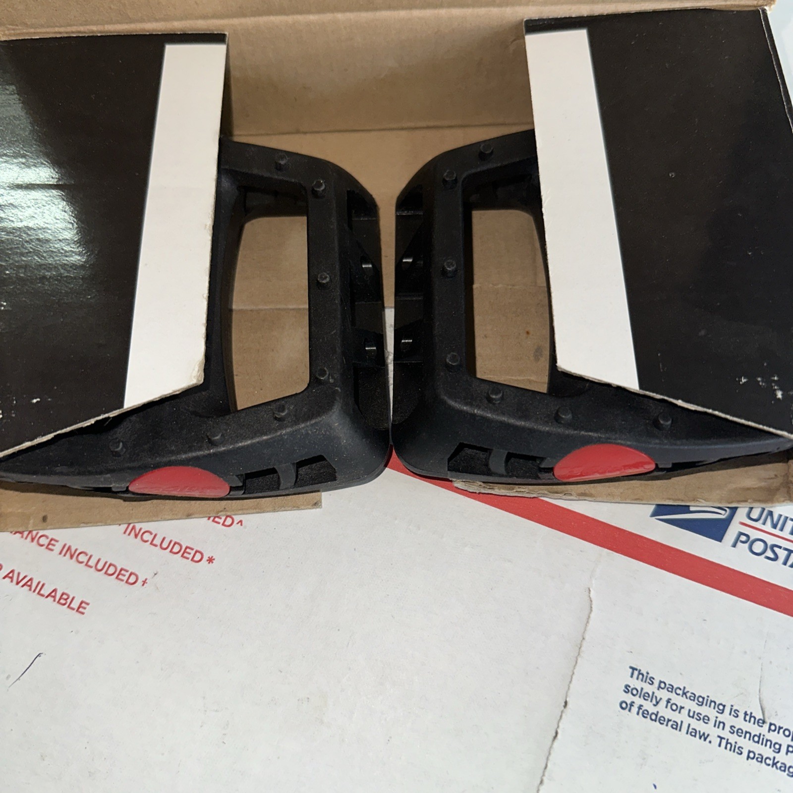Odyssey Twisted PC Pedals – Platform, Composite/Plastic, 1/2 Black