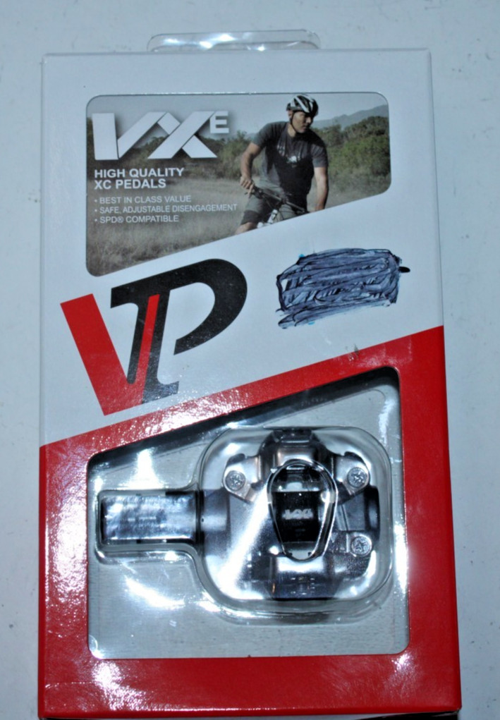 VP Components VXe XC SPD Clipless Bike Pedals Adjustable Disengagement VX-1001 ~