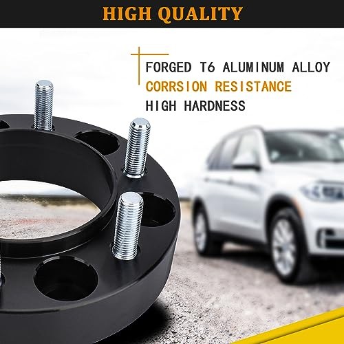 1.25in Wheel Spacers, 2pcs 6×5.5/6×139.7mm Hubcentric Spacers 2PCS/1.25″