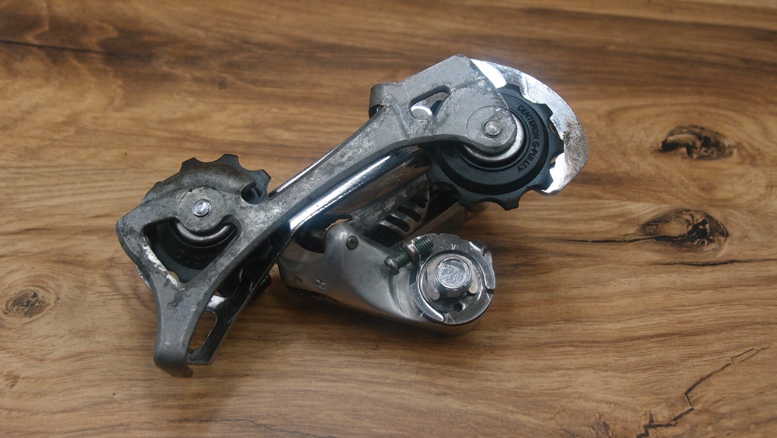 1993 rear derailleur Shimano STX RD-MC30 VIA Japan mid cage 7 speed